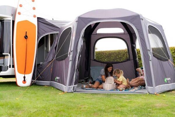 Busvorzelt Vango Hexaway Pro Air Tall Farbe shadow grey – Bild 6