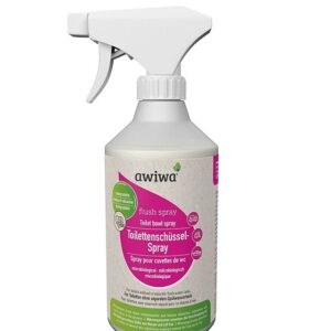 awiwa Toilettenschüssel-Spray flush spray Inhalt 0,5 l mikrobiologisch