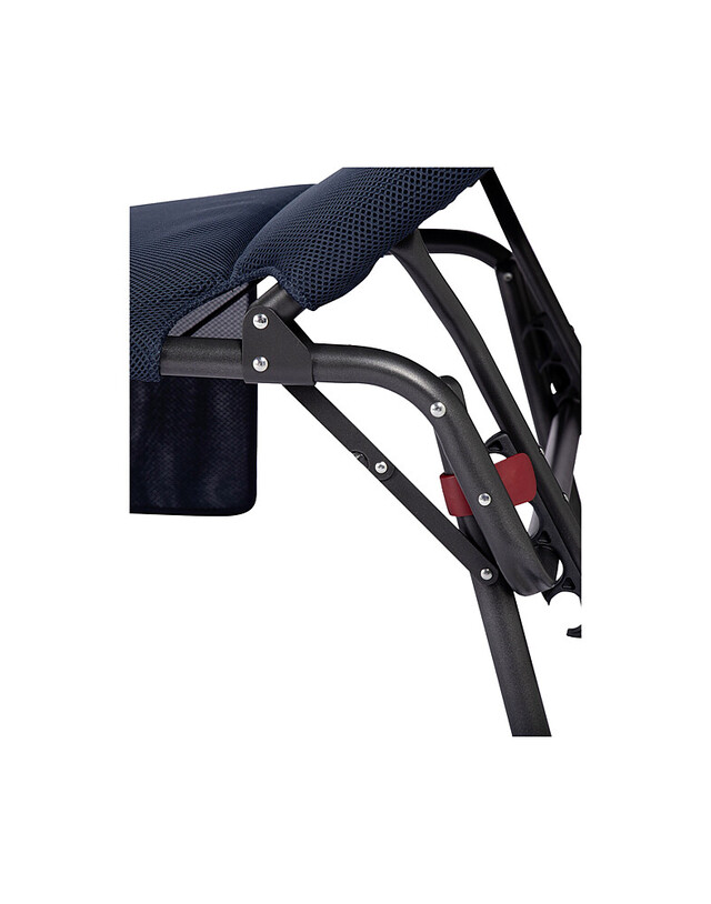 CRESPO Dreibeinliege extra Air-Deluxe Alu Farbe blau – Bild 7