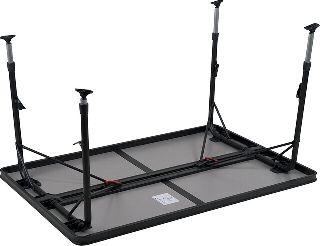 CRESPO Leichter Tisch 130 x 85 x 4 cm Farbe dunkelgrau – Bild 5