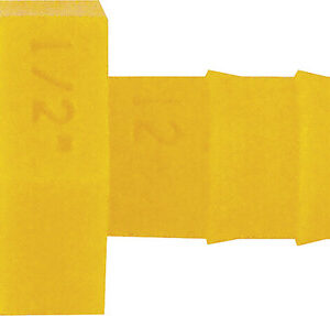 LILIE Einschraubtülle gerade 3/8 Zoll x 12 mm Trinkwassersystem WeißGelb®