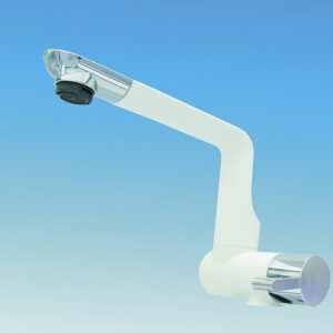 Autom. Einhebelmischer Comet O1,5 ARONA weiß/chrom Auslauf 16 cm, T: 8/10 mm, 45°