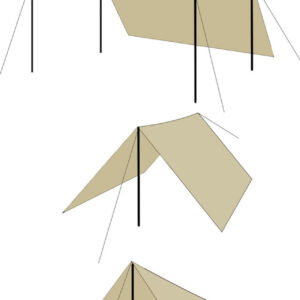 Sonnensegel BRUNNER Sunny UV Tarp 2 x 3 m