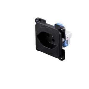 FAWO Steckdoseneinsatz Schuko 25 Farbe schwarz Ausführung Schweiz lose