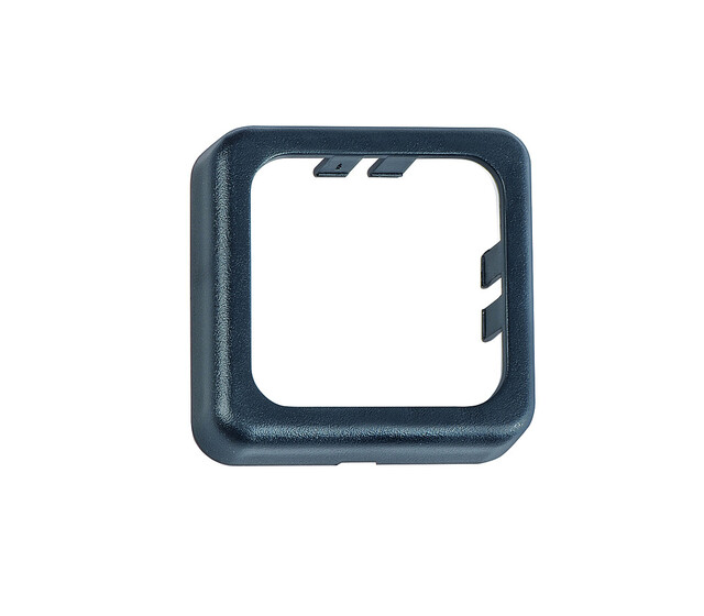 FAWO Rahmen 1-fach Farbe schwarz 60 x 60 mm lose