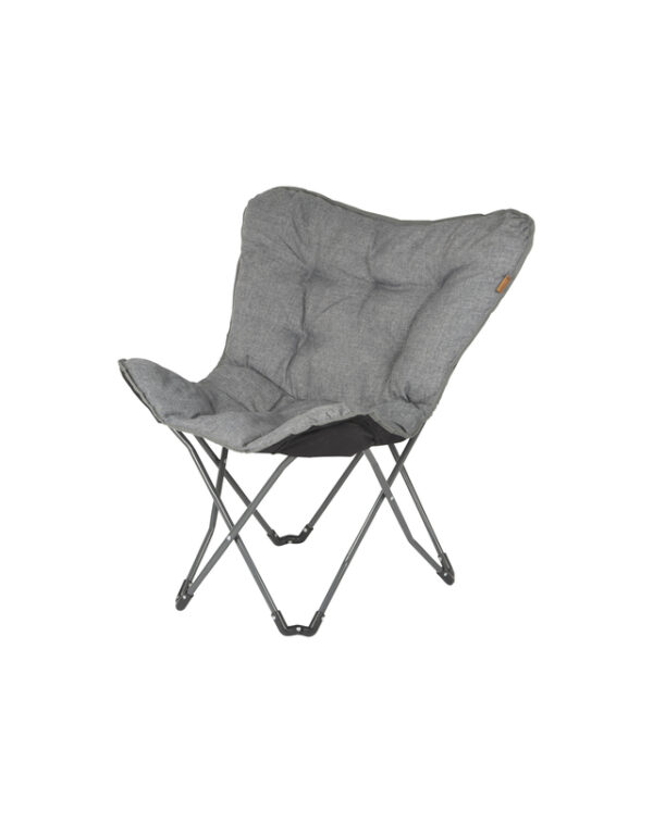 Schmetterlingsstuhl Bo-Camp Urban Outdoor Redbridge Farbe grau – Bild 3