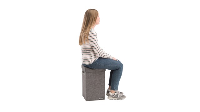 Outwell Staubox und Hocker Cornillon High Farbe grey melange – Bild 5