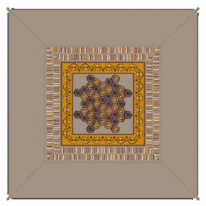 BENT Teppich Zip-Carpet Afrika Druck