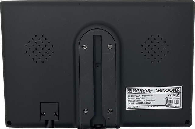 CAR GUARD Kamera-Set mit 120 Grad Rückfahrkamera Farbe schwarz – Bild 4