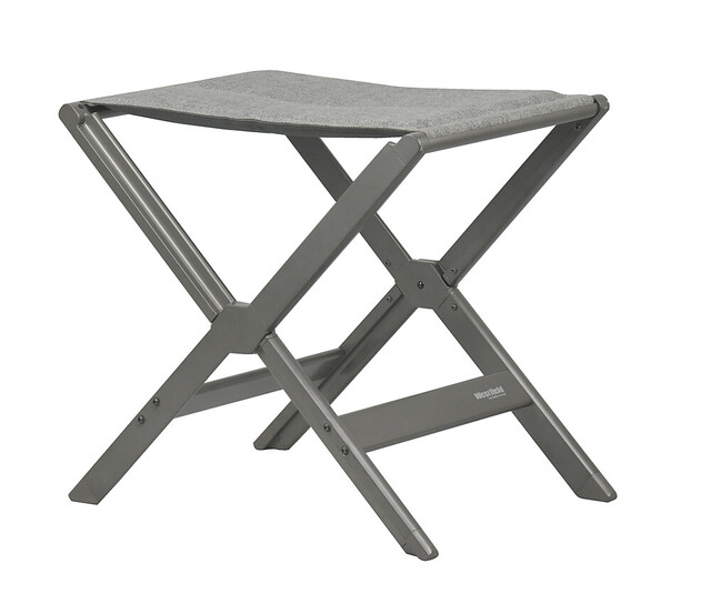 Westfield OUTDOORS Falthocker Elegance Avantgarde Dynamic Farbe grau / beige