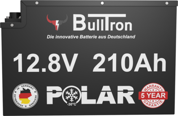 Batterie BullTron Polar 210 Ah LiFePO4 12,8 V Akku mit Smart BMS, Bluetooth App, aktiver Balancer und Heizung – Bild 4