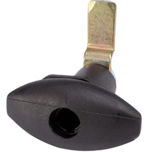 STS Oberholz Druckdrehverschluss Ellipse kl. Griff STS/Zadi Zyl. Zubehör Farbe schwarz