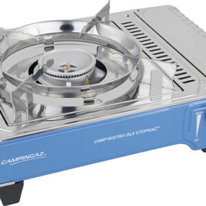 Campingaz Tischkocher Camp Bistro DLX Stopgaz 27,9 x 12,3 x 37 cm Farbe blau / silber