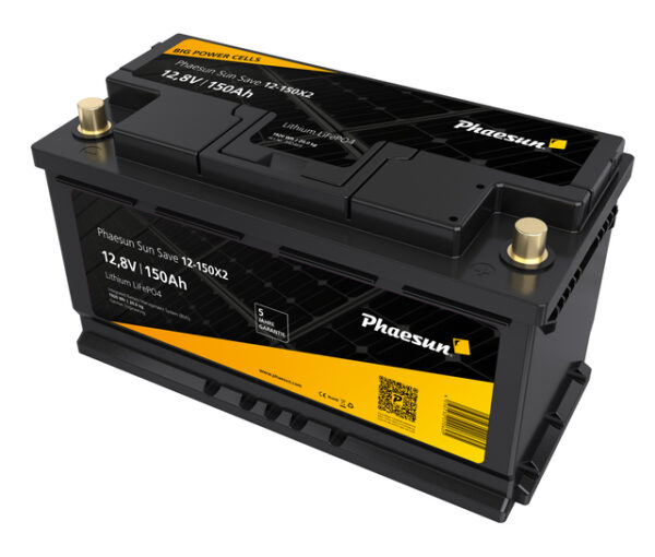 Batterie Phaesun Lithium Sun Save 12-150X2 – Bild 2