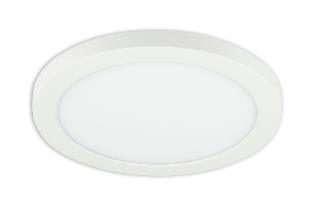 SCL LED Aufbau/Einbauleuchte Slim Flex, 12 W, 3000 K, weiß