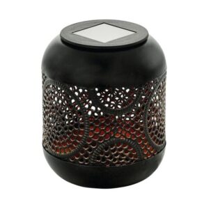 Eglo LED Solar-Tischleuchte Farbe schwarz/kupfer