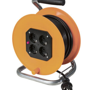 Weingärtner Kabeltrommel Kabellänge 25 m Farbe orange