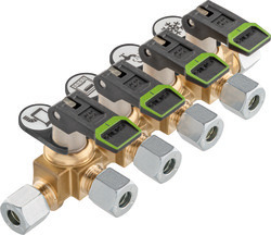 GOK Schnellschlussventil mit Kipphebel Typ KSV-AB4 PS 16bar RVS8 x 4RVS8 x RVS8