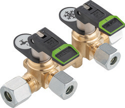 GOK Verteilerblock mit Kipphebel lang Typ KSV-AB2 PS16 bar RVS8 x 2xRVS8 x RVS8 ML + DL S