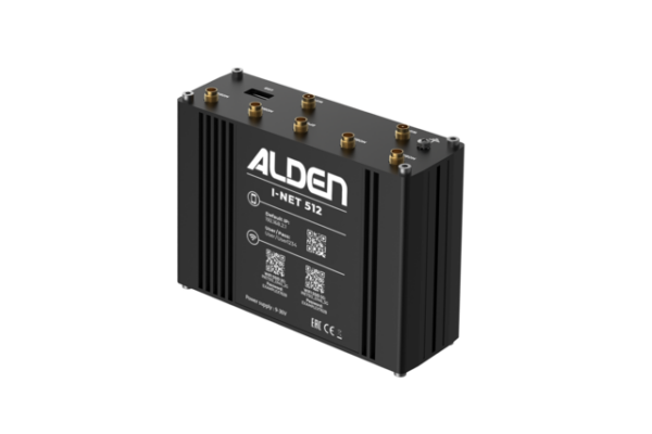 I-NET Paket ALDEN 5G Router /CAT20 /2 SIM /4 LAN 1 GPS 4 LTE Antennen / 2 WIFI 2.4/5.0 Ghz Farbe schwarz