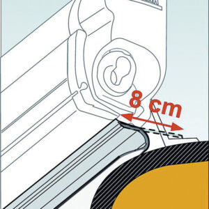 Rain Guard Lower 1 Rolle = 20m