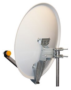 MAXVIEW Sat-Anlage 65 cm mit klappbarem LNB-Arm – Bild 2