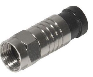 MEGASAT F-Kompressionsstecker 7 mm --- nur VE 50 ---