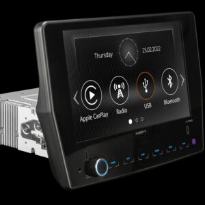 Naviceiver XZENT X-F285 passed für Ford Transit