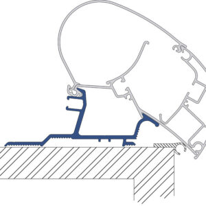DOMETIC Adapterkit 3 tlg passend für PerfectRoof 2000+2500 Caravan / Master ab 2011