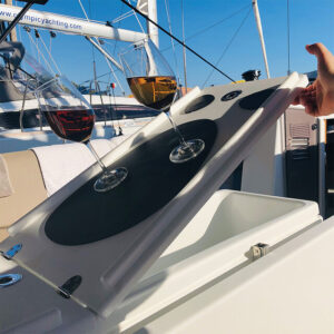 Magnet-Kristallgläser silwy WEIN 2er-Set 400 ml 2 Kristallgläser + 2 Pads Fb. transparent