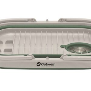 Waschbecken Outwell Collaps mit Griff und Deckel Farbe shadow green