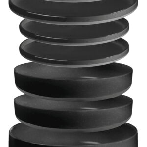 BRUNNER Geschirrset Odette 6 in 1 Farbe double black