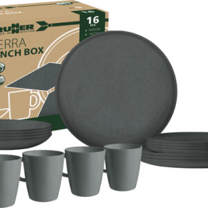 Geschirrset BRUNNER Lunch Box PLA Tierra Magma