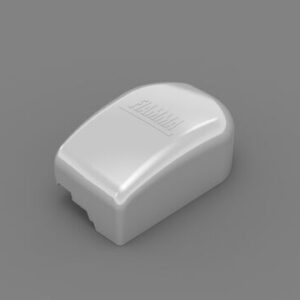 FIAMMA Endkappen links F45Ti / F1Ti Titanium passend für VW T5 260 cm