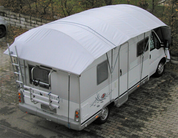 Wohnmobil/Wohnwagen- schutzdach VANprotect Gr. 7 726 - 765 cm Farbe grau – Bild 8
