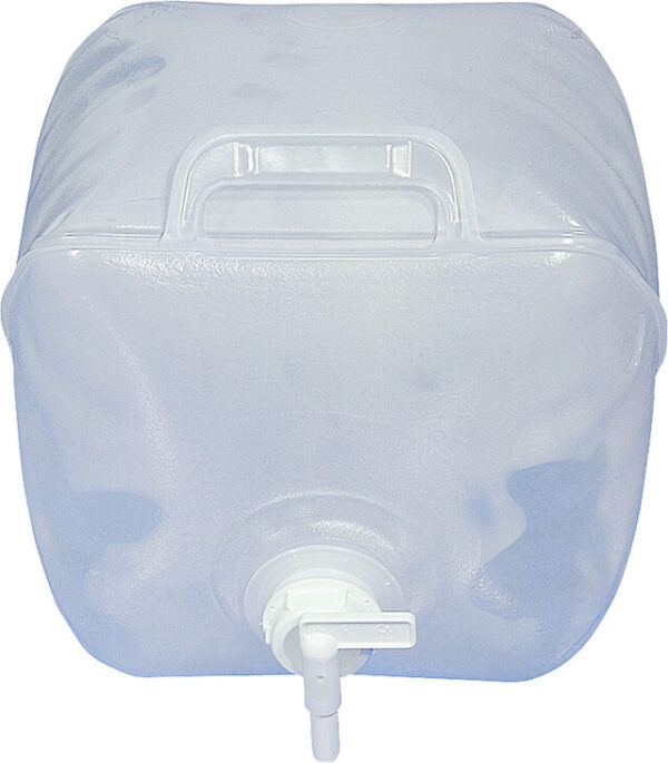 Faltkanister mit Auslaufhahn 10 l , 230 x 260 x 230 mm – Bild 2