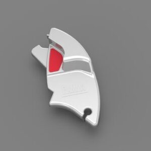 Frontblenden Endkappe links Titanium zu Markise F 65 S 260 - 400 cm