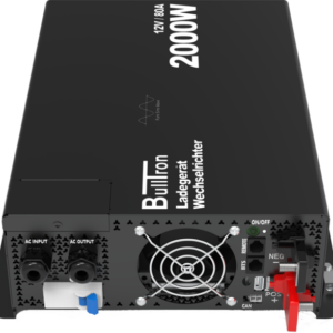 Combi 12 V BullTron Wechselrichter 2000 W und Ladegerät 80 A