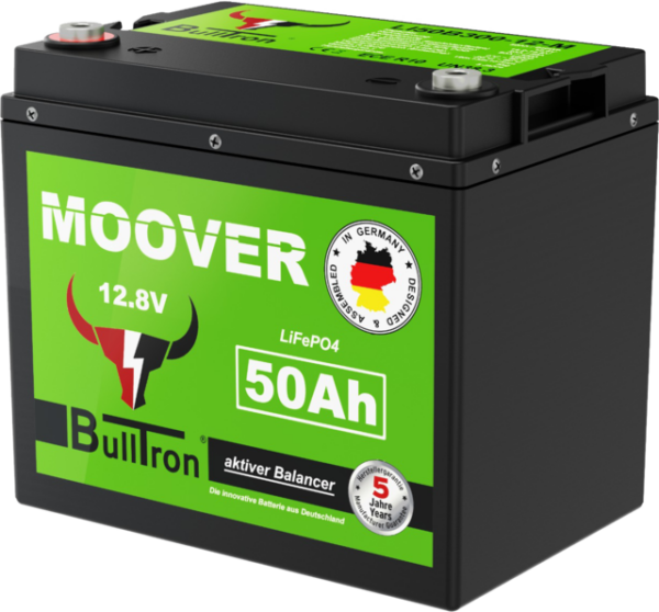 Batterie Moover 50 Ah BullTron mit 50 A Dauer- und 300 A Kurzzeitstrom – Bild 2
