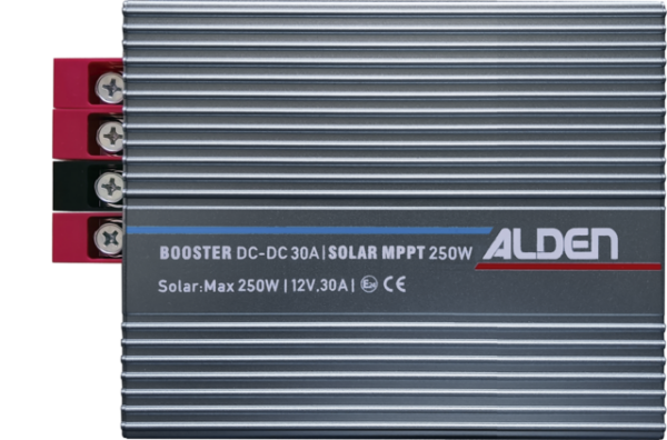 Ladebooster ALDEN DC/DC 30 A mit integriertem Solarregler MPP 250 W