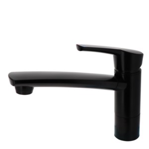 Comet Einhebelmischer COMO, mattschwarz Höhe 17 cm, Auslauf 16 cm