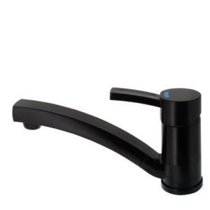 Wasserhahn CAPRI KOMPAKT Comet Auslauf 17 cm, mattschwarz