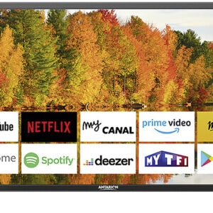 ANTARION Fernseher Smart TV 19 Zoll Farbe schwarz