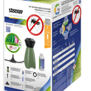 Nebulisator Kit Geyser 2 l mit Florifens 100 ml Tragbar Farbe grün IT-Version