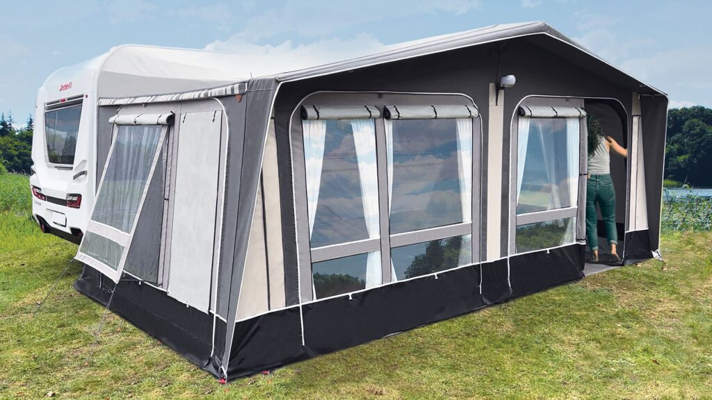 Isabella Nordic 240 mit Mega Frame Gestänge-Volleinzugzelt