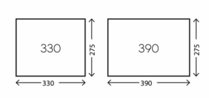 Teilzelt Telta Touring Life 330/390