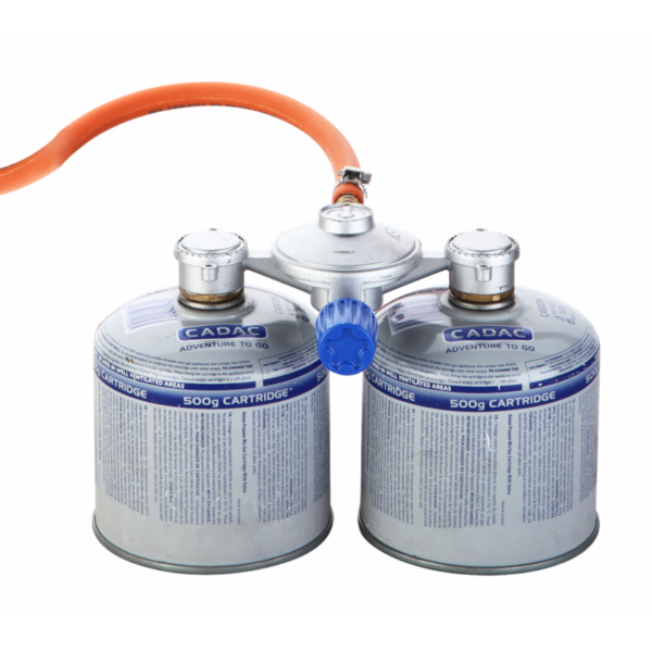Doppelte Gasversorgung CADAC Dual Power Pak 30mbar – Bild 2