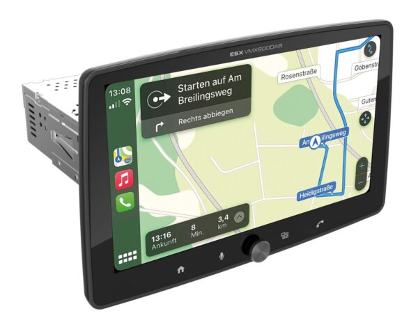ESX VISION VMX900DAB Autoradio 1 DIN + Blende Ducato 8 ab 2021