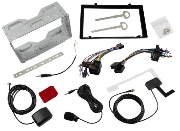 Autoradio ESX VMX700DAB Universal 2-DIN Media Moniceiver + Blende Ducato 8 ab 2021 – Bild 2