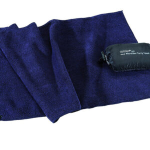 Reisehandtuch Cocoon Mikrofaser Terry Towel Light 90 x 50 cm Farbe dolphin blue
